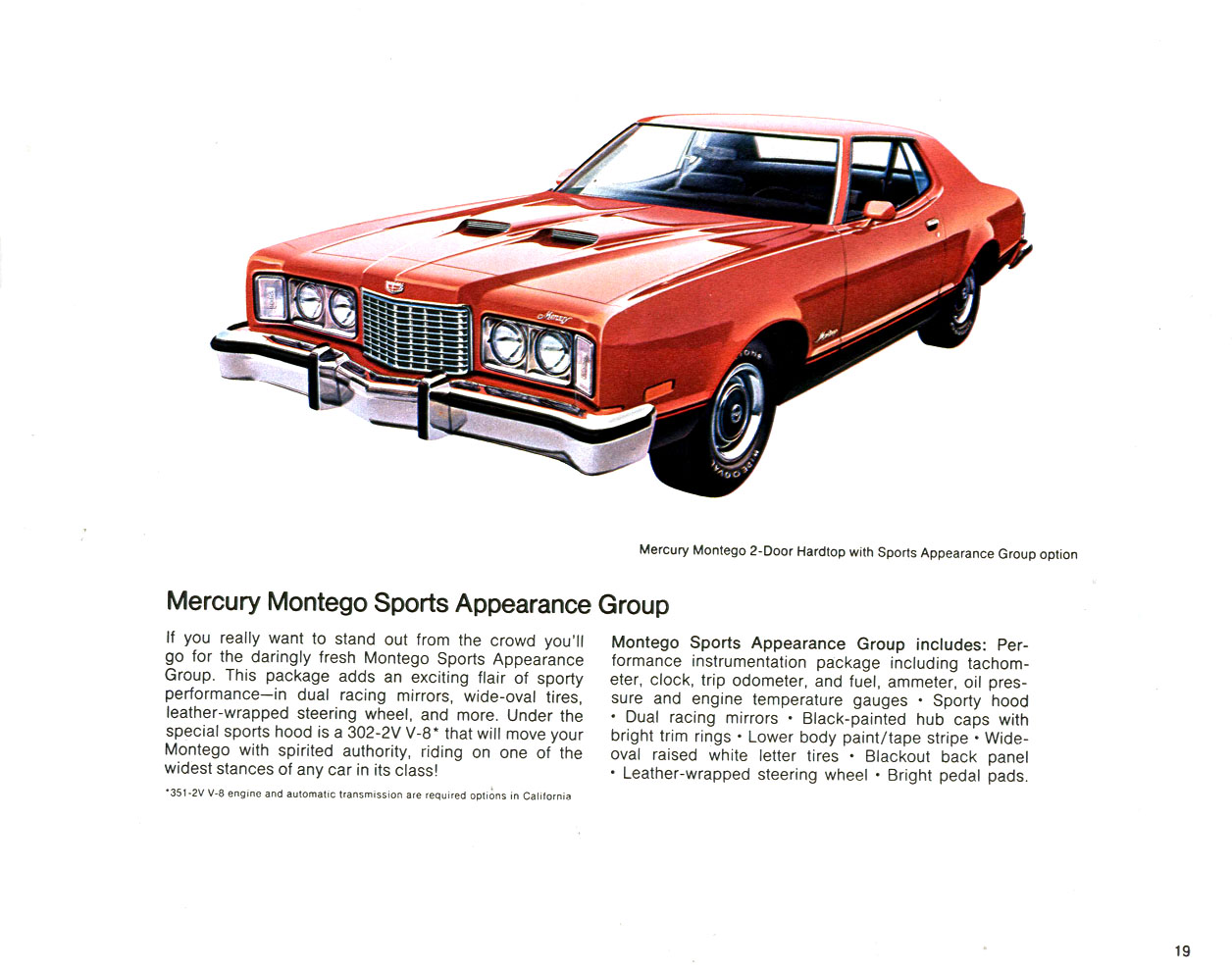 1974 Mercury Lincoln Brochure Page 4